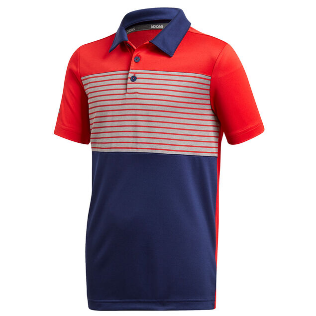 Compañero Pompeya leninismo adidas Golf Junior Engineered Stripe Polo Shirt | Online Golf