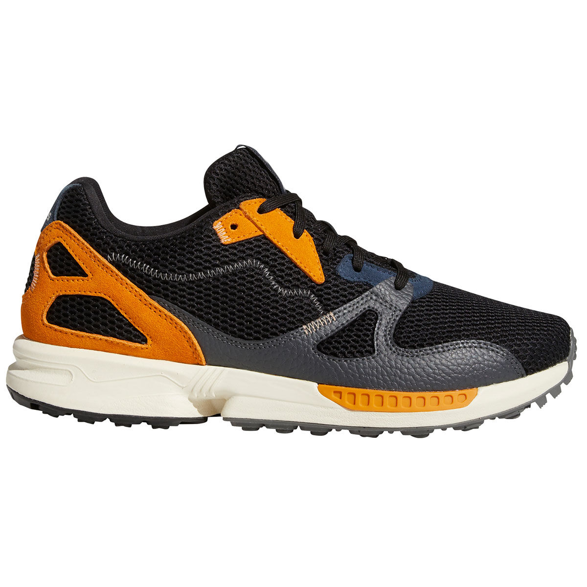adidas Golf Adicross ZX PRIMEBLUE Golf Shoes, Mens, Black/orange, 10 | Online Golf