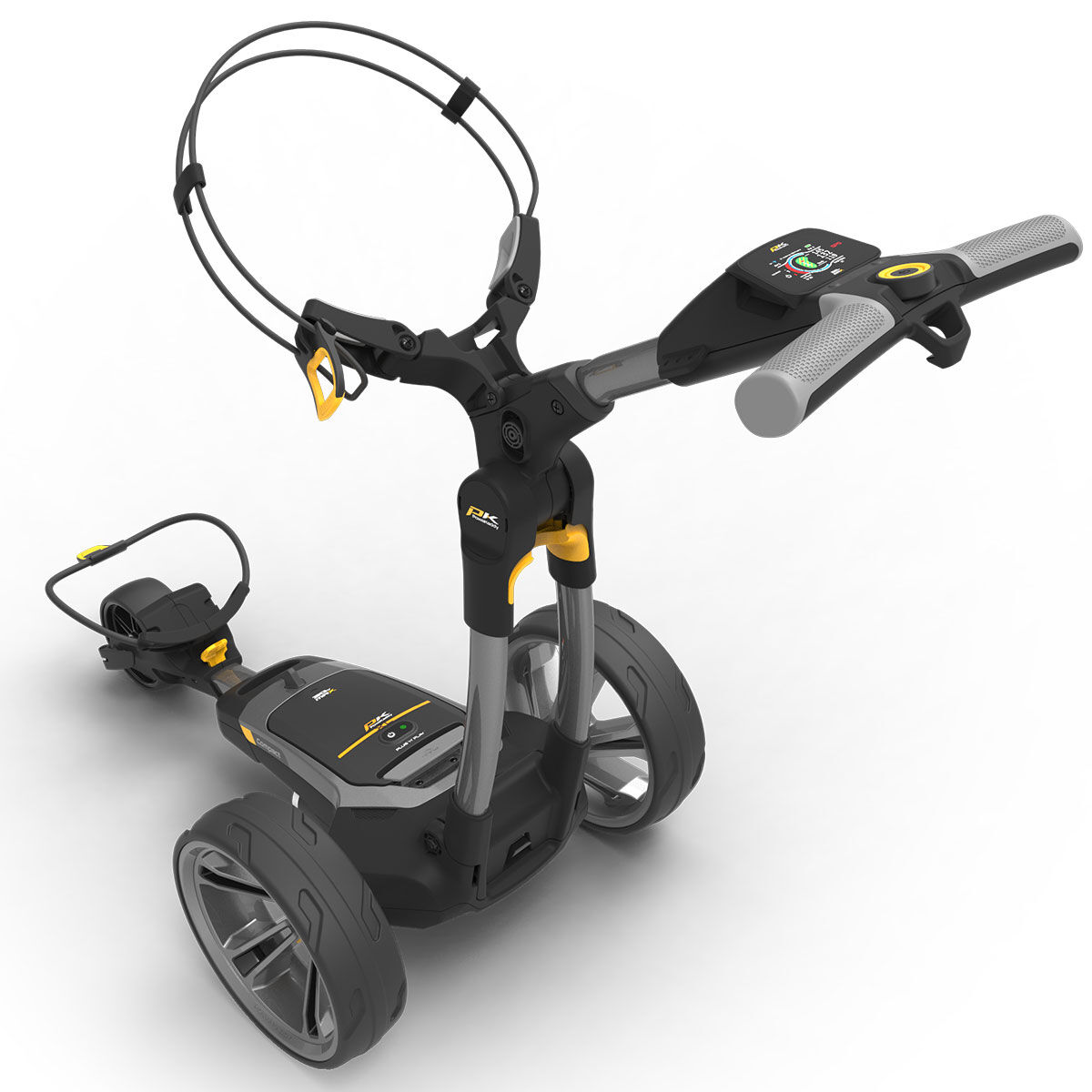 PowaKaddy Mens Silver CT6 Golf GPS 36 Hole Lithium Golf Trolley  | Online Golf