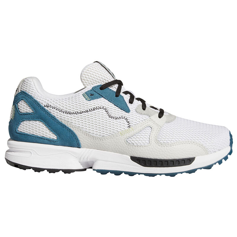 adidas Golf Men's Adicross ZX PRIMEBLUE Shoes, Male, White/navy, 7 white/navy Male