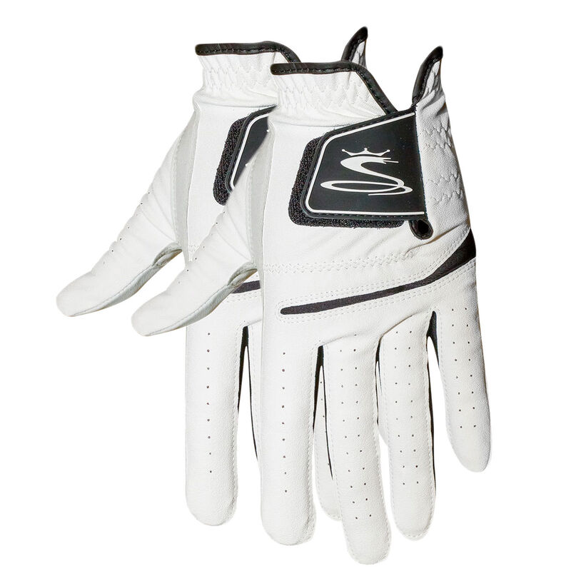 Cobra Golf Flex Cell Glove - 2 Pack, Male, Left hand, Xl, White white xl Male