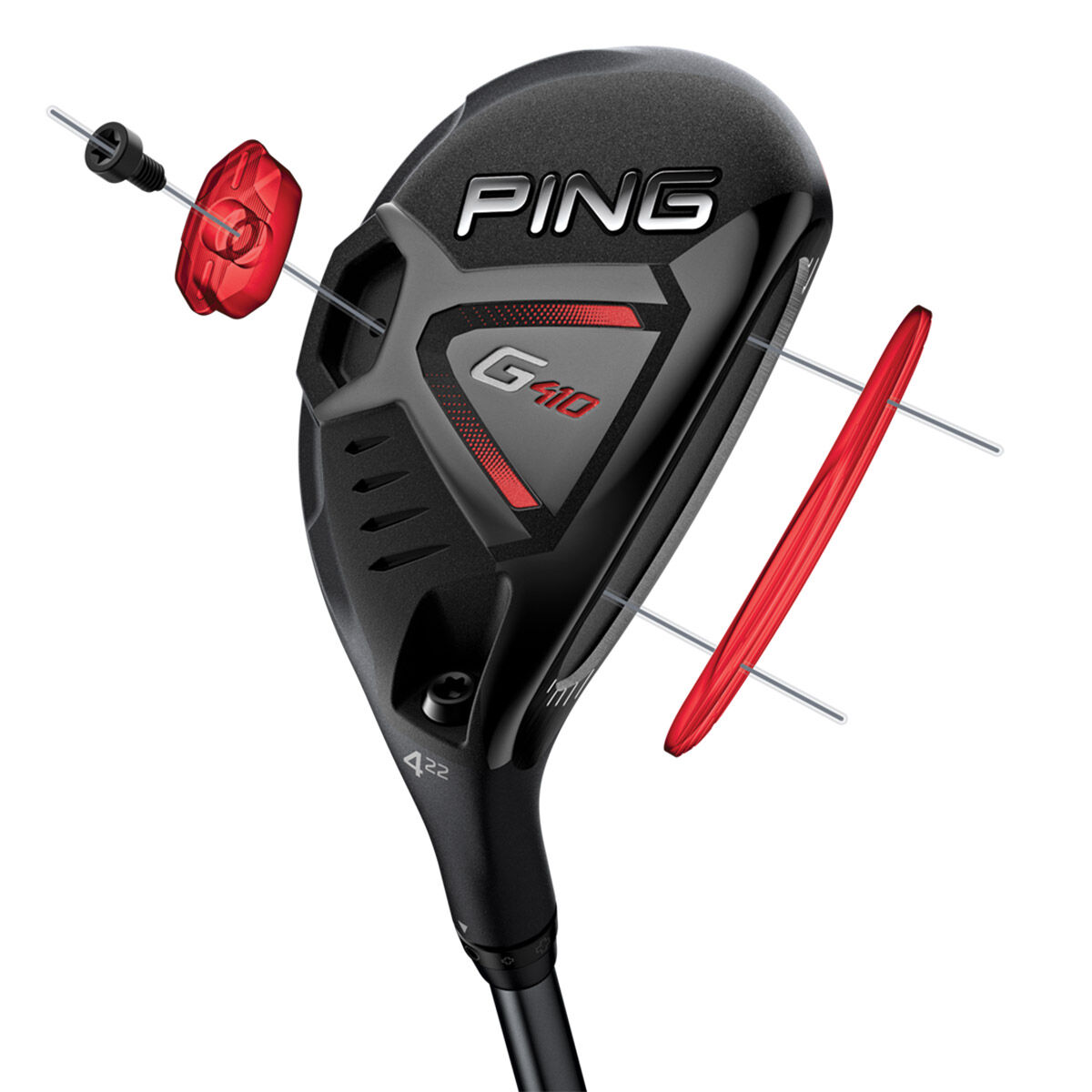 PING G410 ユーティリティ 4U 22度ゴルフ - urtrs.ba