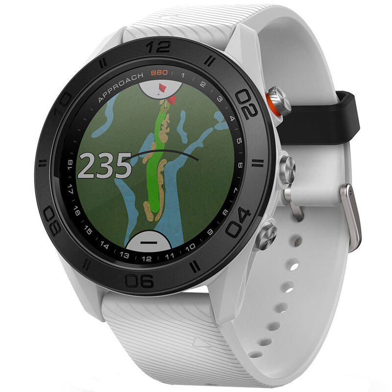 Garmin Approach S60 GPS Watch Male White