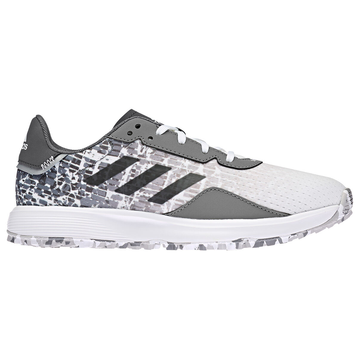 adidas Golf S2G Golf Shoes 2022, Mens, White/white/grey, 7, Regular | Online Golf