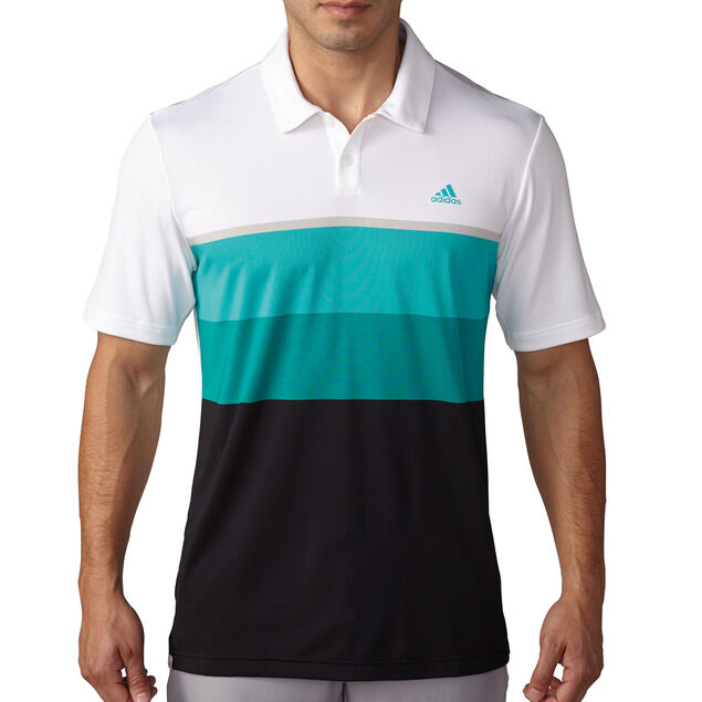 adidas Golf Engineered Striped Polo Shirt | Online Golf
