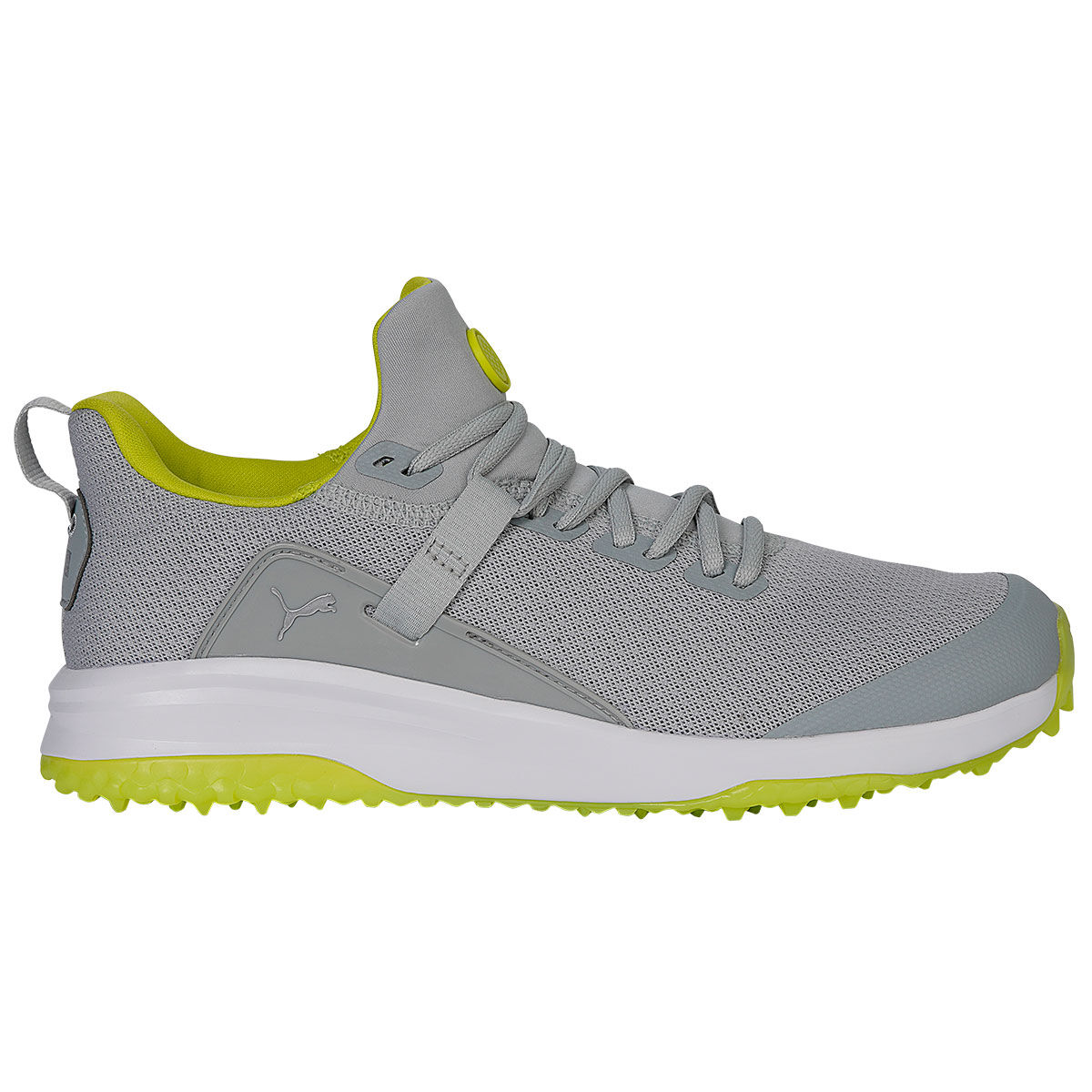 PUMA Golf FUSION EVO Golf Shoes, Mens, 10, High rise/lime punch, Regular  | Online Golf