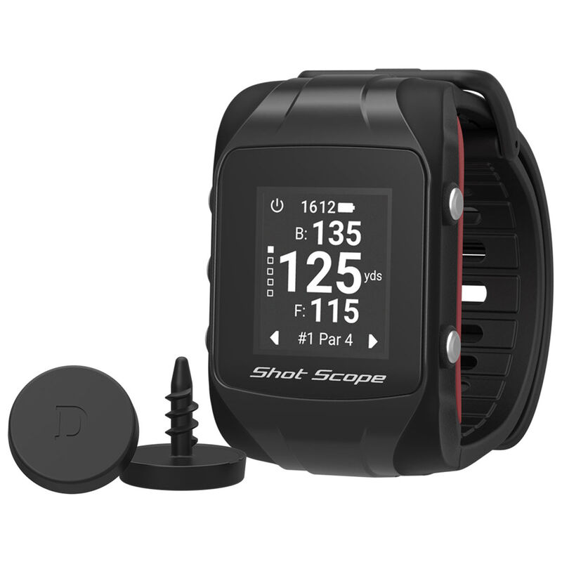 Shot Scope V2 Smart GPS Watch Male Black