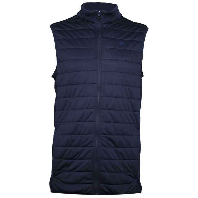 Palm Grove Quilted Vest Male Peacoat Medium