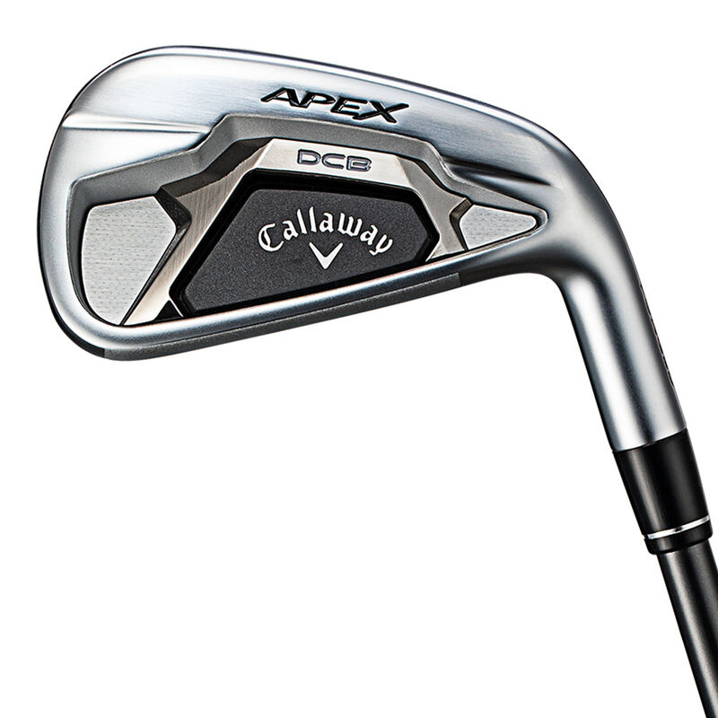 Callaway Golf Apex DCB 21 Steel Irons, Male, 5-pw (6 irons), Right hand, Steel, Stiff Male