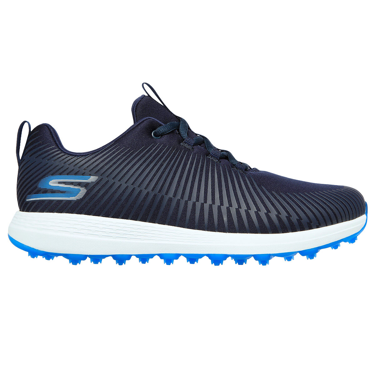 Skechers Go Golf MAX Bolt Golf Shoes, Mens, Navy blue, 7 | American Golf