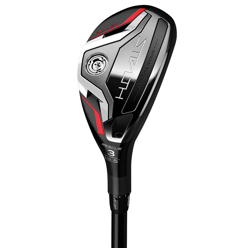 TaylorMade STEALTH Plus+ Hybrid, Male, Left hand, 19°, Project x hzrdus smoke rdx, Stiff 19° Male