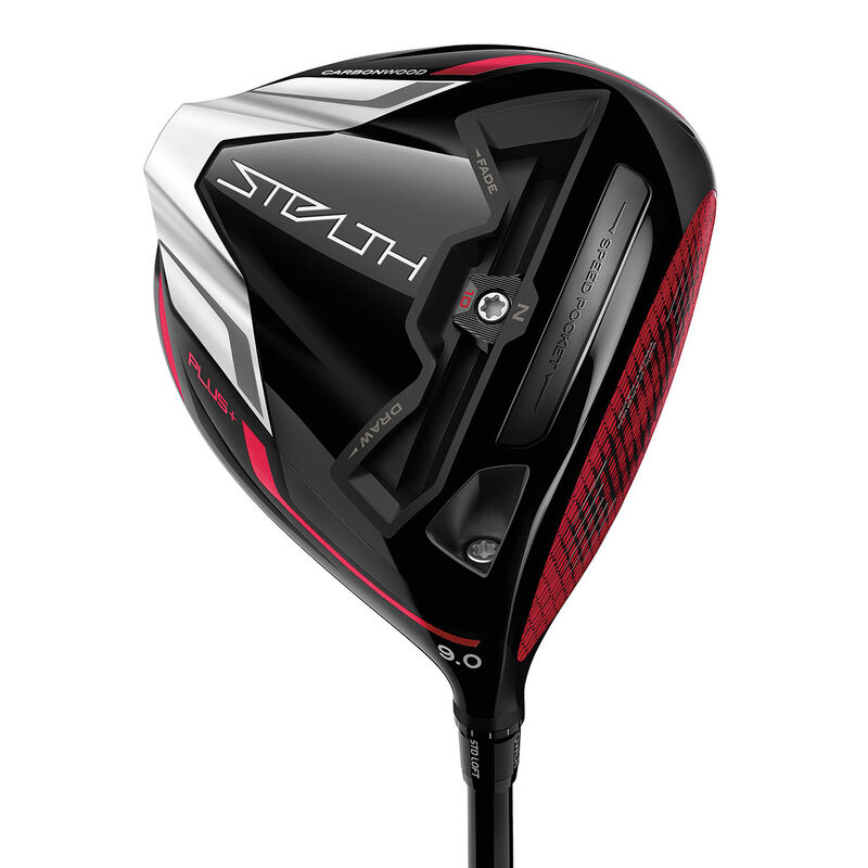 TaylorMade STEALTH PLUS+ Driver, Male, Right hand, 10.5°, Project x hzrdus red, Regular 10.5° Male
