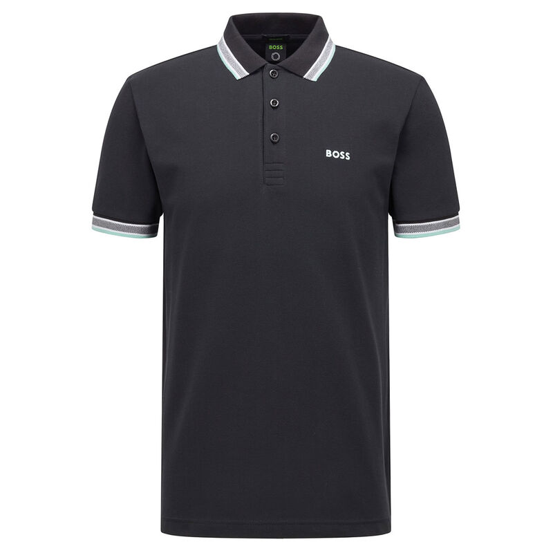 Hugo Boss Men's Paddy Polo Shirt, Male, Black, Small black small Male