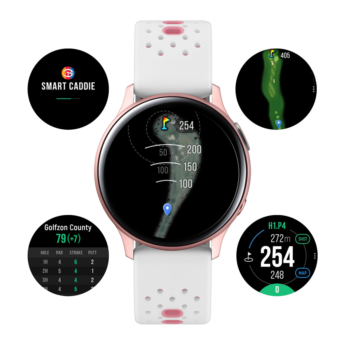 samsung active watch golf app