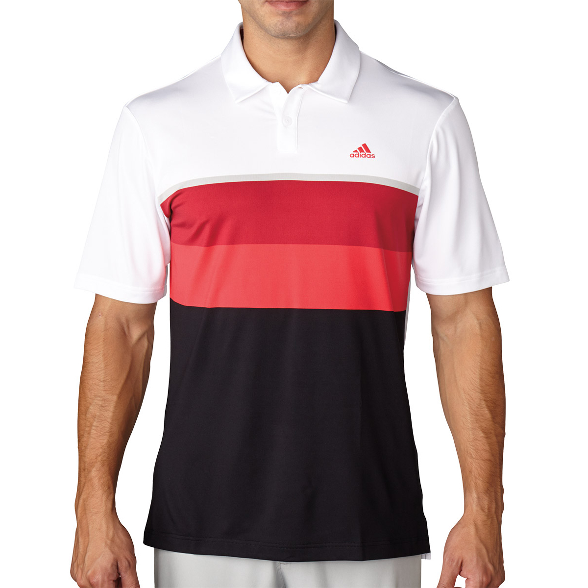 adidas Golf Engineered Striped Polo Shirt | Online Golf