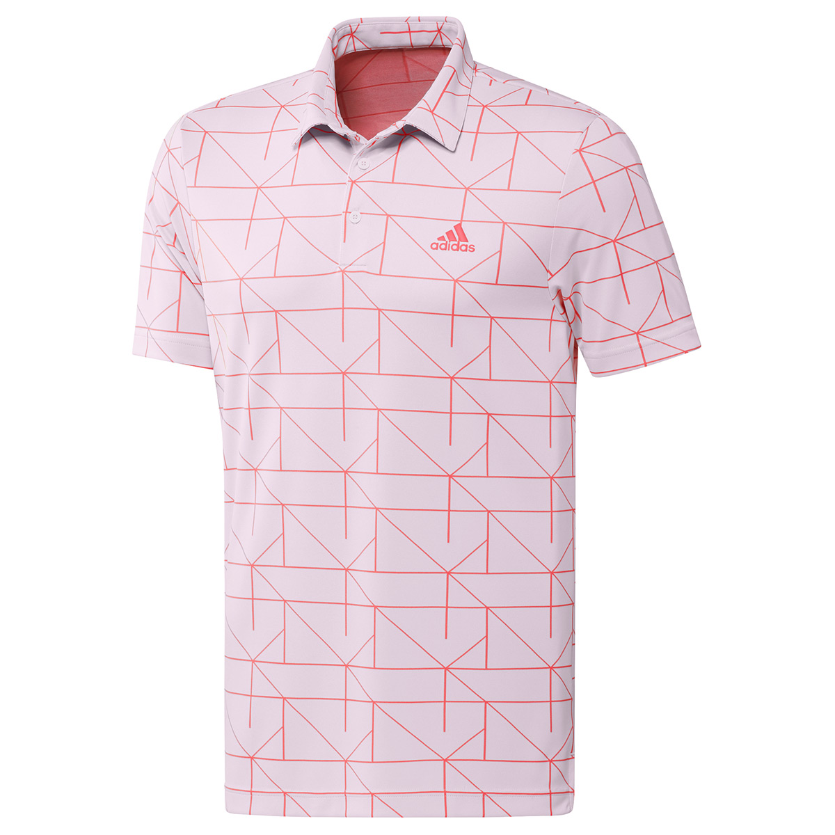 adidas Golf PRIMEGREEN Lines Jacquard Polo Shirt | Online Golf