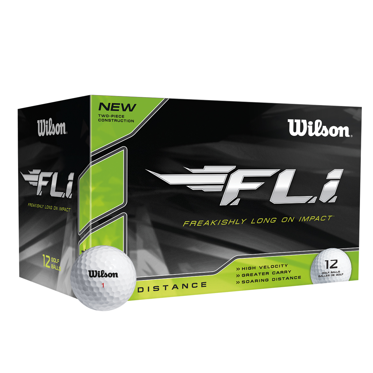 Wilson FLi 12 Golf Balls - Online Golf