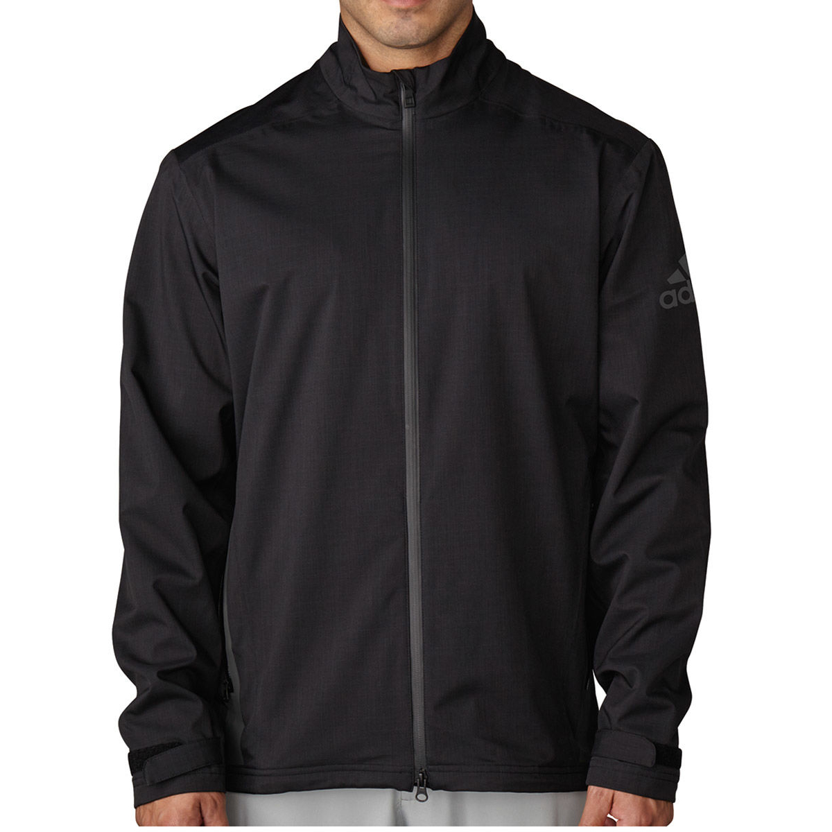 adidas golf waterproof heathered rain jacket